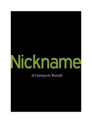 cover image of Nickname